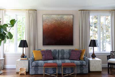  Contemporary Family Home Living Room. ATHERTON by Redmond Aldrich Design.