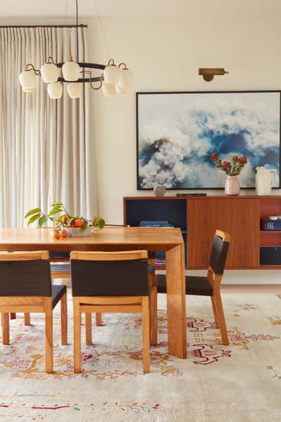  Modern Family Home Dining Room. PRESIDIO HEIGHTS by Redmond Aldrich Design.