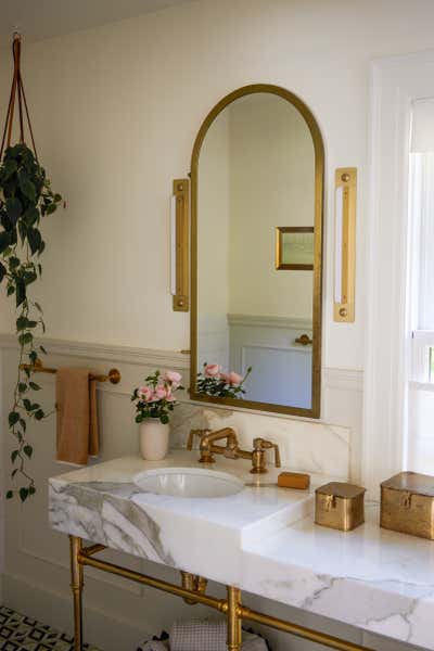  Art Deco Family Home Bathroom. Highland House by Bright Designlab.