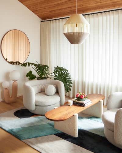  Coastal Beach House Living Room. Manzanita by Bright Designlab.