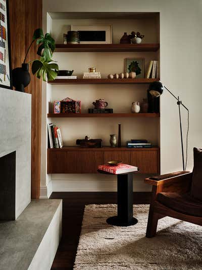  Mid-Century Modern Living Room. LAKESHORE by Sarah Montgomery Interiors.