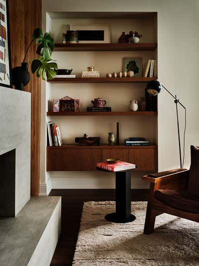 Eclectic Living Room. LAKESHORE by Sarah Montgomery Interiors.