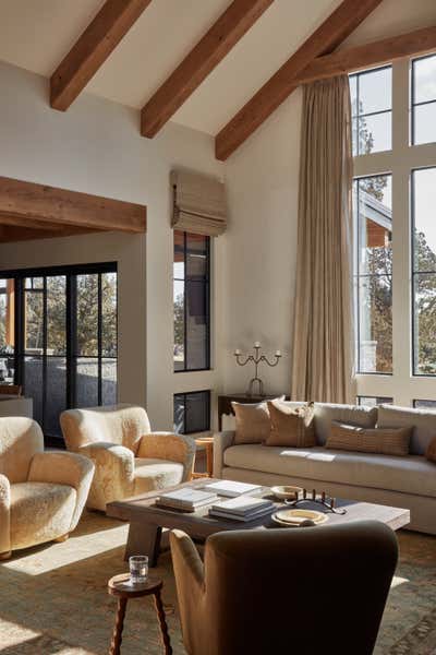  Rustic Family Home Living Room. Pronghorn Project by Light and Dwell.