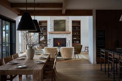  Rustic Dining Room. Pronghorn Project by Light and Dwell.
