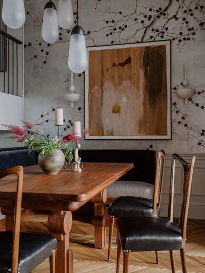  Minimalist Family Home Dining Room. Capitol Hill Brownstone by Zoe Feldman Design.