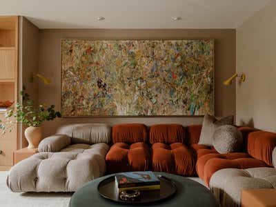 Maximalist Living Room. Capitol Hill Brownstone by Zoe Feldman Design.