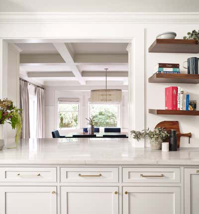  Craftsman Family Home Kitchen. East Bay Craftsman by Wit Interiors.