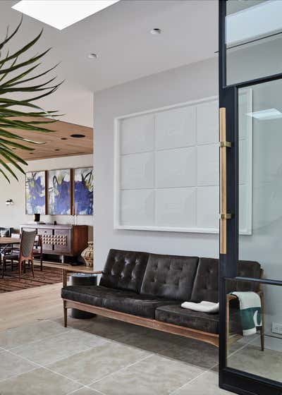 Contemporary Family Home Entry and Hall. Trousdale II by Elizabeth Law Design.