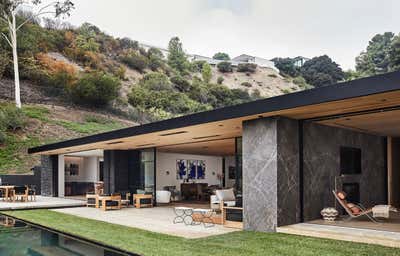  Contemporary Family Home Exterior. Trousdale II by Elizabeth Law Design.