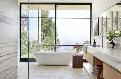  Contemporary Family Home Bathroom. Trousdale II by Elizabeth Law Design.
