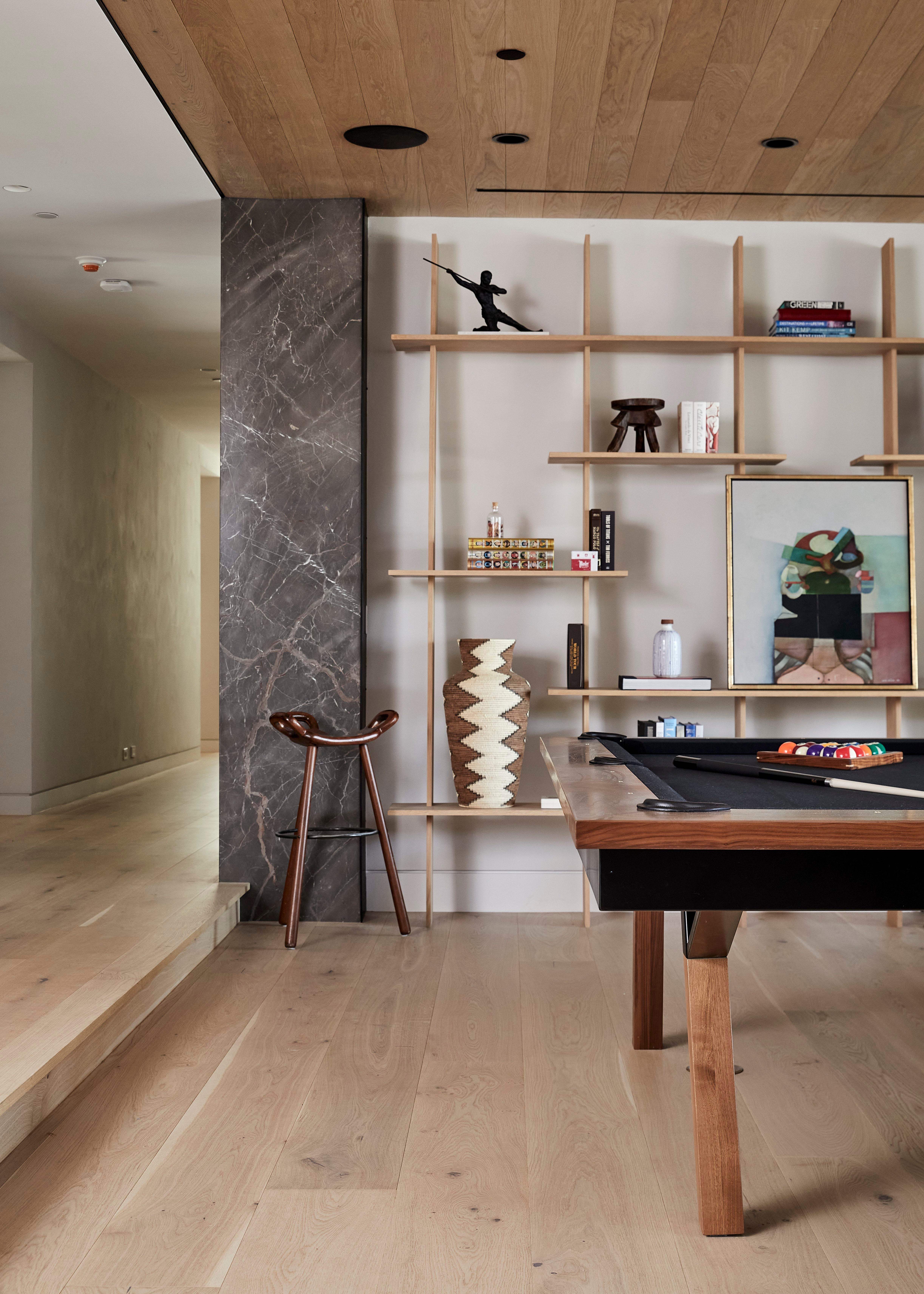 Contemporary Bar and Game Room