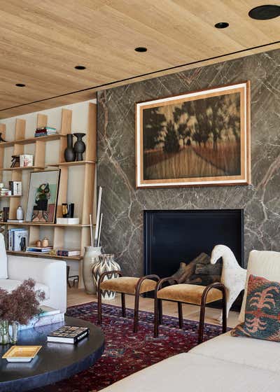 Contemporary Living Room. Trousdale II by Elizabeth Law Design.