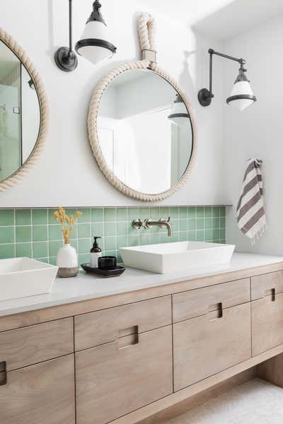  Transitional Family Home Bathroom. Folsom Lake Home Renovation  by Haven Studios.