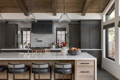 Modern Kitchen. Truckee Mountain Home Interior Design by Haven Studios.