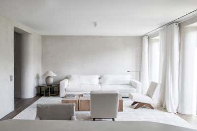  Mediterranean Organic Apartment Living Room. Alcalá by OOAA Arquitectura.