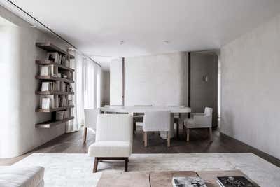  Mediterranean Scandinavian Apartment Dining Room. Alcalá by OOAA Arquitectura.