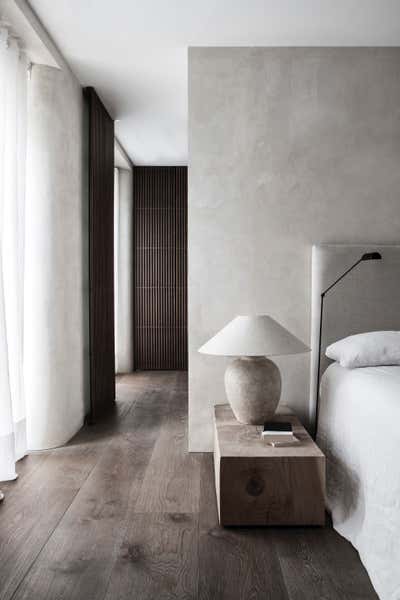  Mediterranean Scandinavian Apartment Bedroom. Alcalá by OOAA Arquitectura.