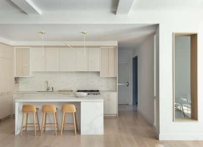 Modern Kitchen. Tribeca Penthouse by Studio DB.