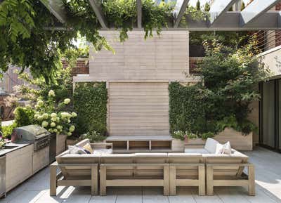  Modern Patio and Deck. Tribeca Penthouse by Studio DB.