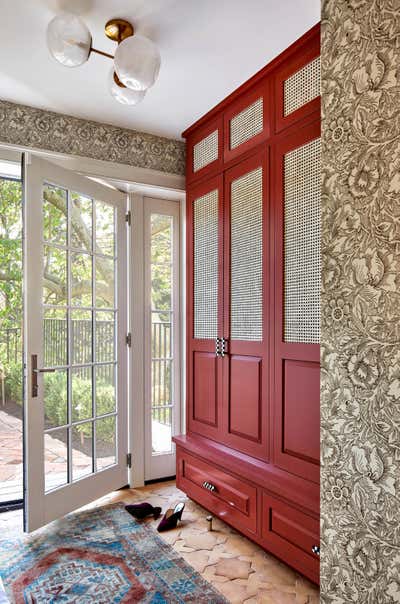  Modern Family Home Entry and Hall. Georgetown Modern Classicism by Zoe Feldman Design.
