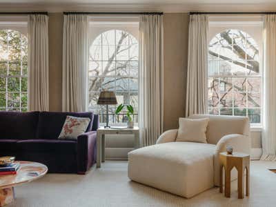  Traditional Family Home Living Room. Dupont Beaux Arts by Zoe Feldman Design.