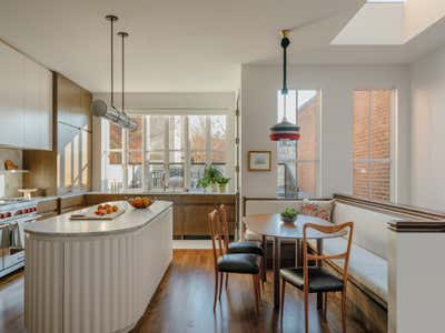  Modern Family Home Kitchen. Dupont Beaux Arts by Zoe Feldman Design.