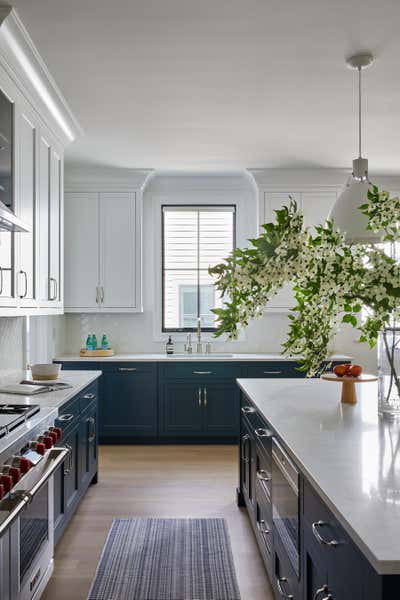  Modern Apartment Kitchen. Westchester, NY by Ginger Lemon Indigo - Interior Design.