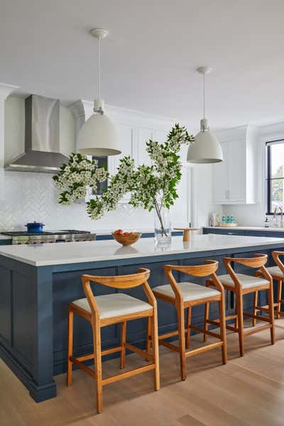  Mid-Century Modern Kitchen. Westchester, NY by Ginger Lemon Indigo - Interior Design.