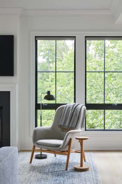  Minimalist Mid-Century Modern Living Room. Westchester, NY by Ginger Lemon Indigo - Interior Design.