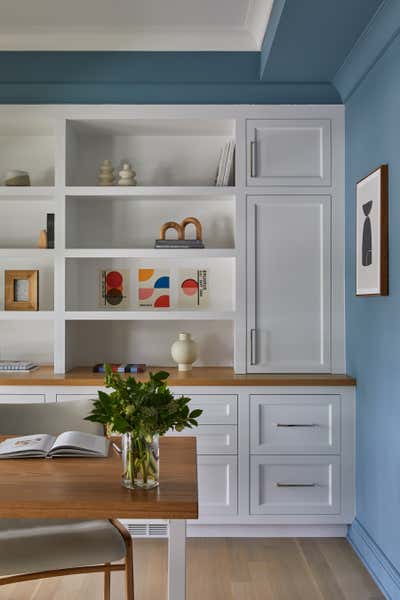  Minimalist Apartment Office and Study. Westchester, NY by Ginger Lemon Indigo - Interior Design.