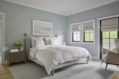  Minimalist Mid-Century Modern Apartment Bedroom. Westchester, NY by Ginger Lemon Indigo - Interior Design.