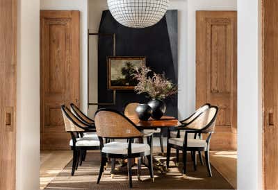 Eclectic Family Home Dining Room. Chapel by Sean Anderson Design.