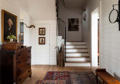  Traditional Country Family Home Entry and Hall. Chapel by Sean Anderson Design.