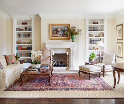  Traditional Family Home Living Room. A New Traditional  by Nadia Watts Interior Design.