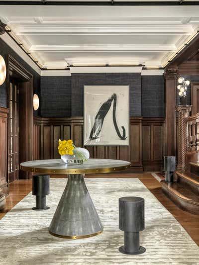  Art Deco Family Home Entry and Hall. Hortense Place by Jacob Laws Interior Design.