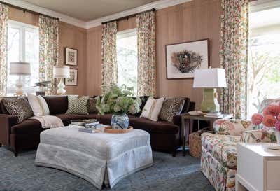 Traditional Country House Living Room. Hill Country Home by Audrey Curl Interiors.