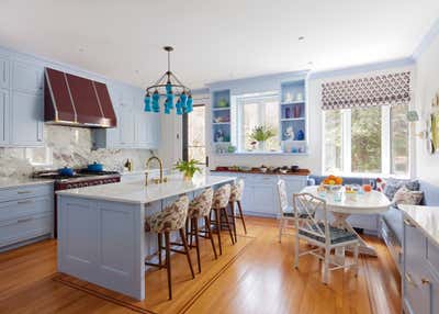  Maximalist Traditional Family Home Kitchen. Park Slope Rowhouse by Studio SFW.