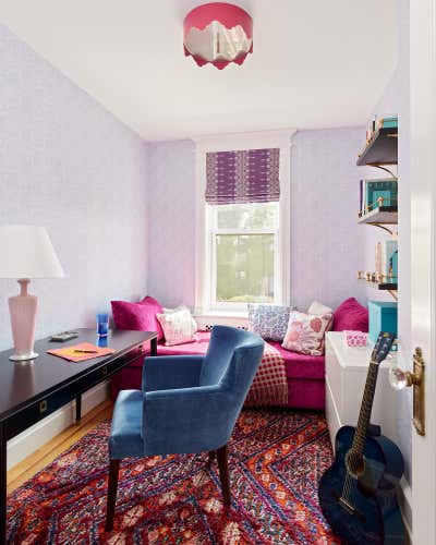  Maximalist Traditional Bedroom. Park Slope Rowhouse by Studio SFW.