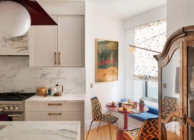 Eclectic Apartment Kitchen. Uptown Apartment  by Studio DB.