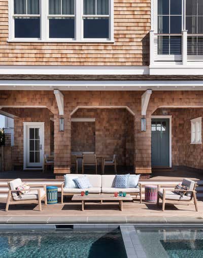  Eclectic Patio and Deck. Shore House by Studio DB.