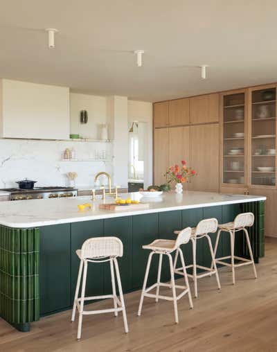  Eclectic Beach House Kitchen. Shore House by Studio DB.