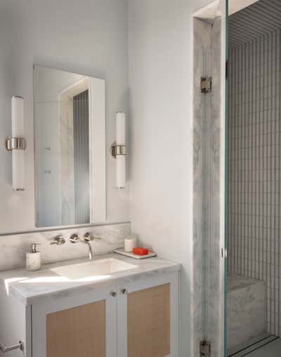  Eclectic Beach House Bathroom. Shore House by Studio DB.