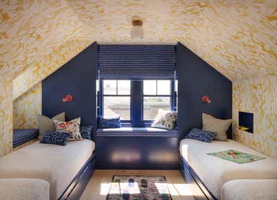  Eclectic Beach House Bedroom. Shore House by Studio DB.