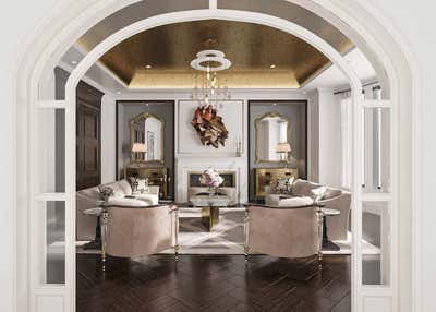  Hollywood Regency Transitional Living Room. Living Room Redecoration by Ruben Marquez LLC.