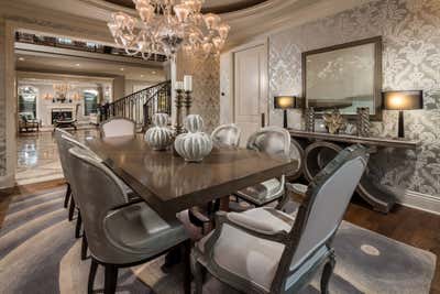  Hollywood Regency Transitional Dining Room. Beverly Hills Glamour by Ruben Marquez LLC.