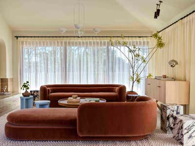  Mid-Century Modern Family Home Living Room. 07 Beverlywood by And And And Studio.
