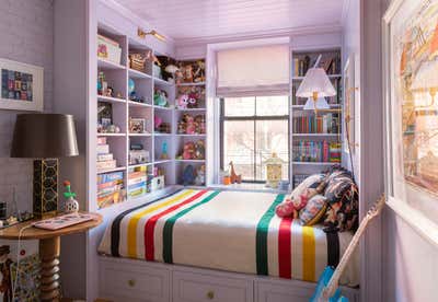  English Country Cottage Apartment Children's Room. Cobble Hill Apartment by Studio SFW.