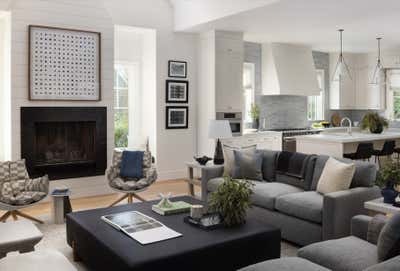 Contemporary Living Room. Bethesda Family Home by Studio AK.