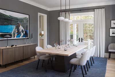  Organic Scandinavian Dining Room. Bethesda Family Home by Studio AK.