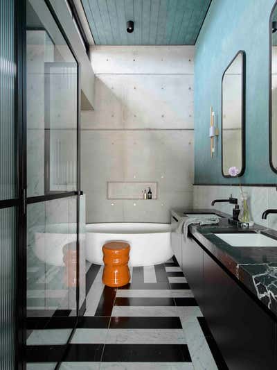  Art Deco Bathroom. Kyle Bay House by Greg Natale.